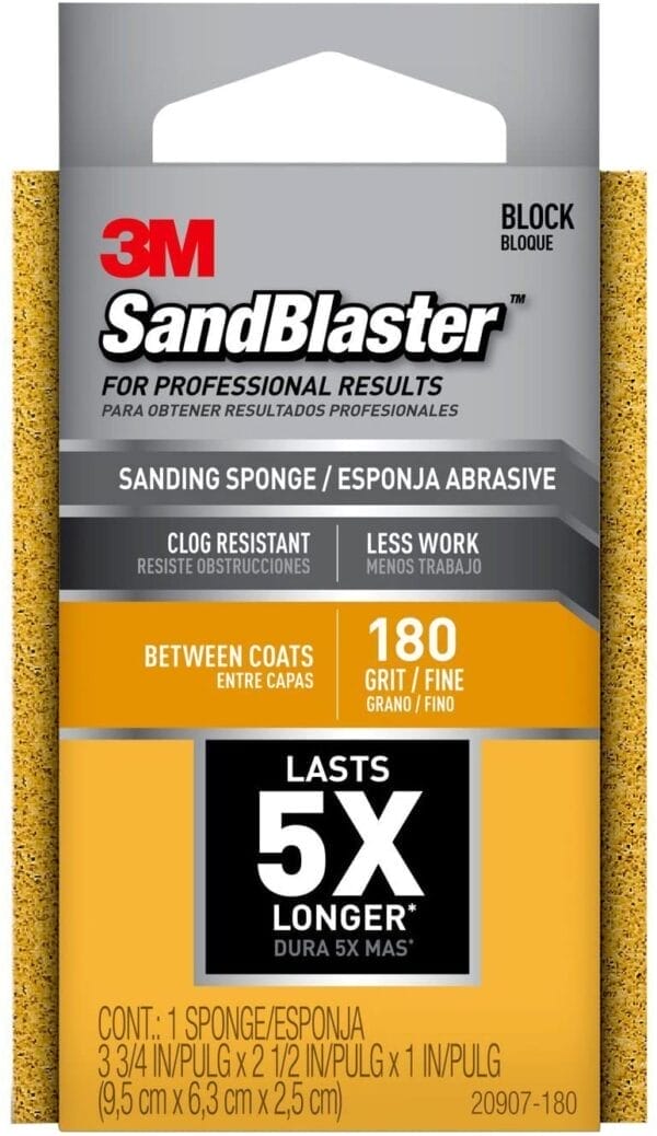 3M 20907 Sandblaster Gold Block