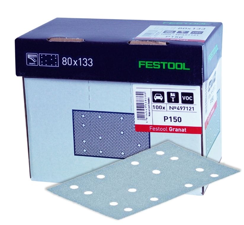 Festool Schleifpapier Granat P400 - 10 Stück 230x280 Mm Für Professionelles Schleifen