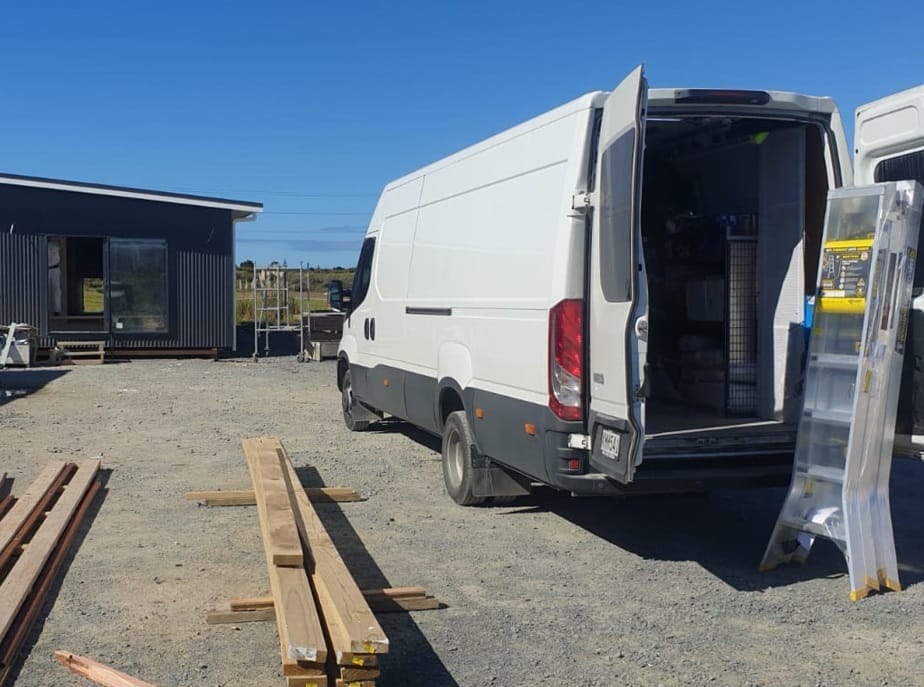 12.-Van-with-ladder Home