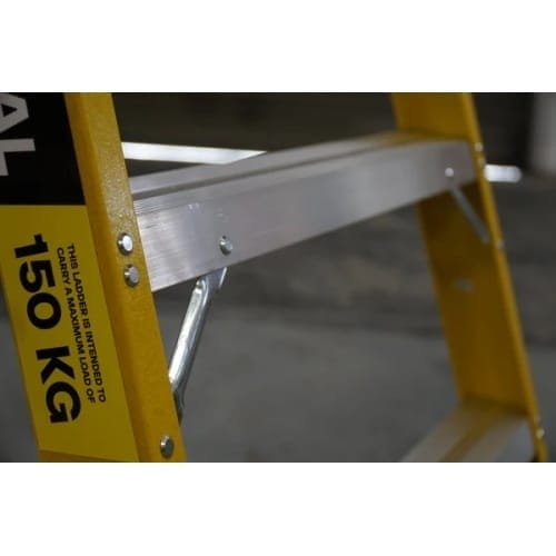 TradeLite Fibreglass Platform Ladder 150kg Rated