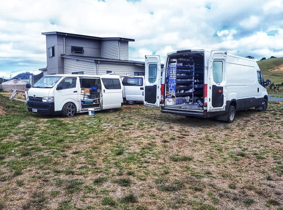 3.-Van-infront-van-house Home