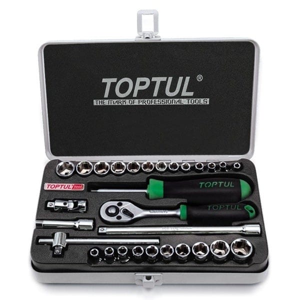 Toptul Socket Set 1/4″ 29pc