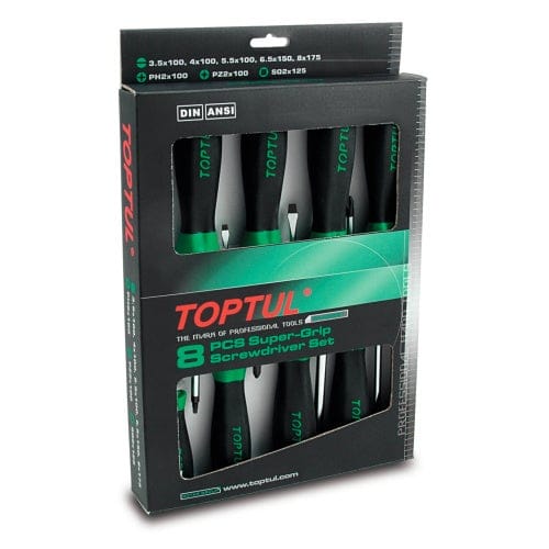 Toptul Screwdriver Set 8pc