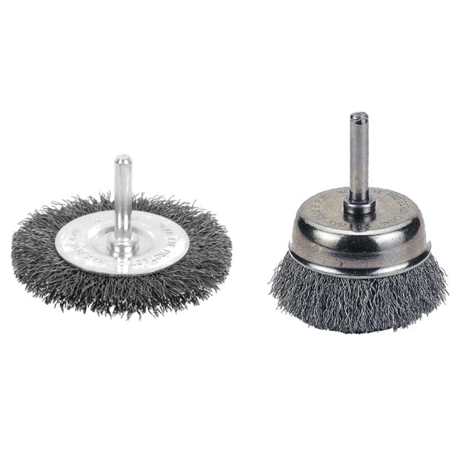 Wire Wheel with Spindle