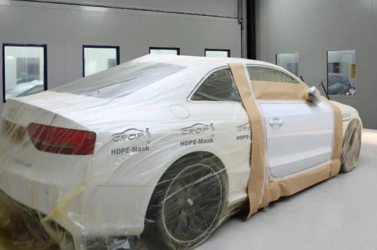 HDPE Plastic Masking Film Roll 5m x 120m