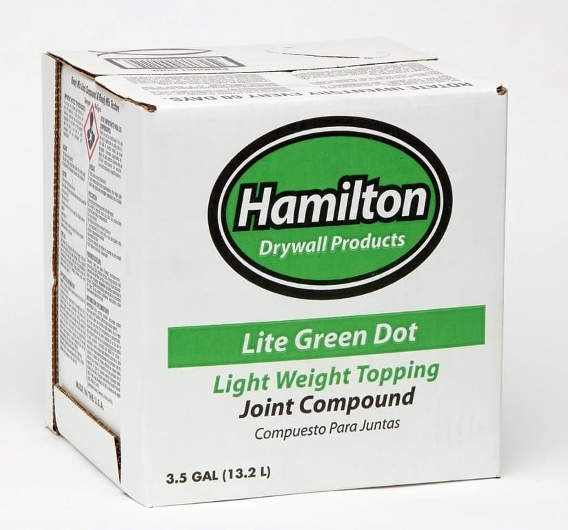 Hamilton Lite Green Dot Topping Carton 13.2L Tradextra Painting and