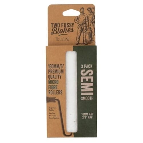 Two Fussy Blokes Minisleeves 160mm x 10mm Pk.3