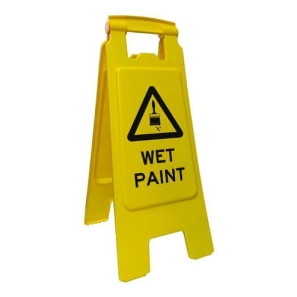 A-Frame Safety Sign – ‘Wet Paint’