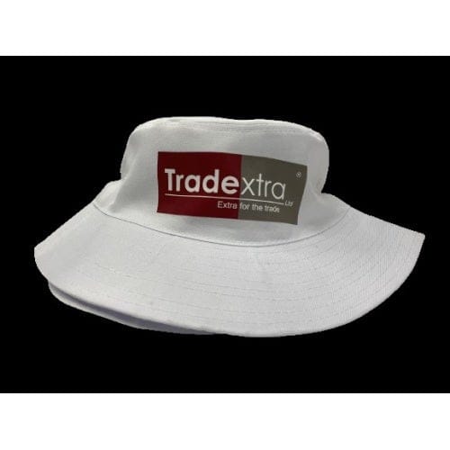 Tradextra White Bucket Hat