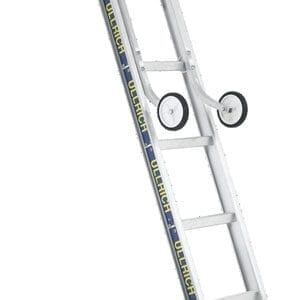 Roof Ladder Attachment with Wheels