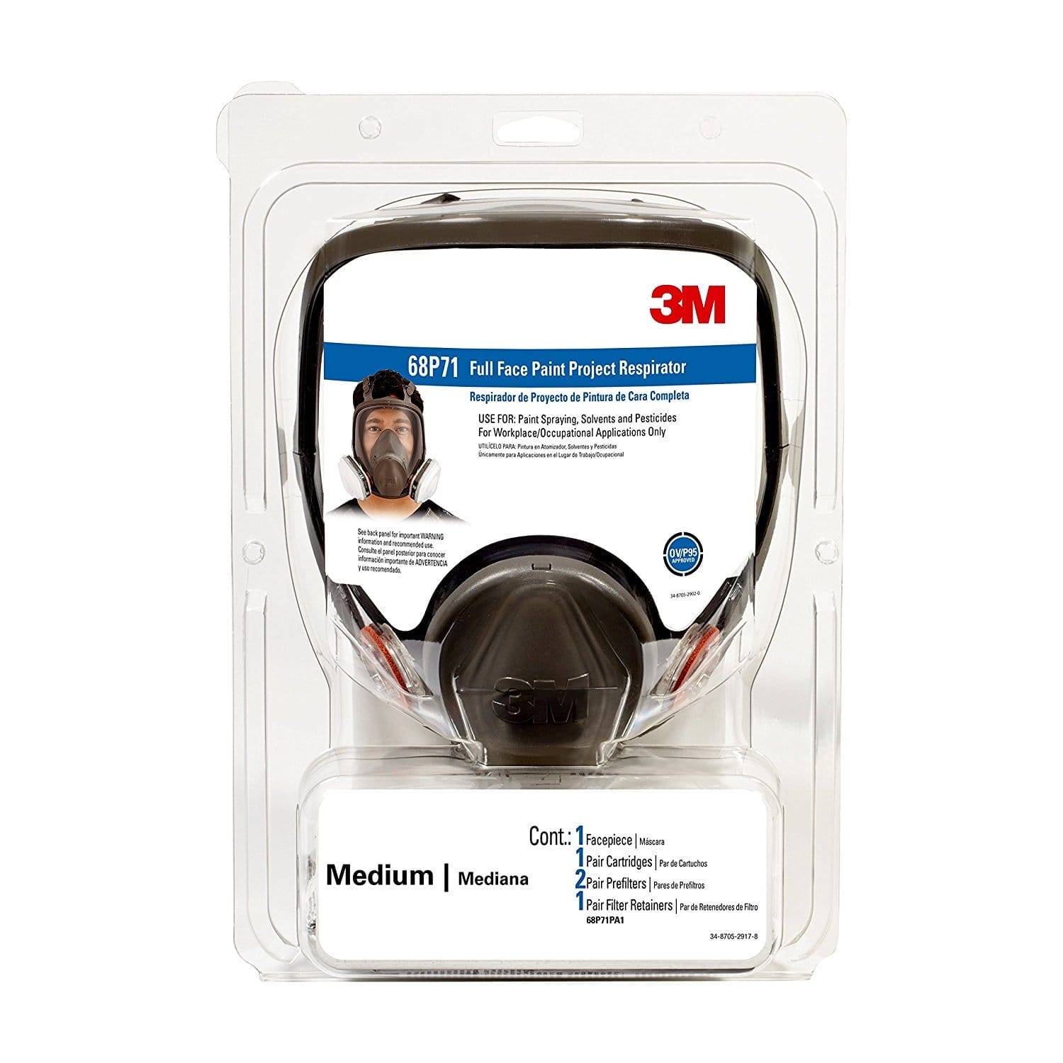 3M Tekk Full Face Mask