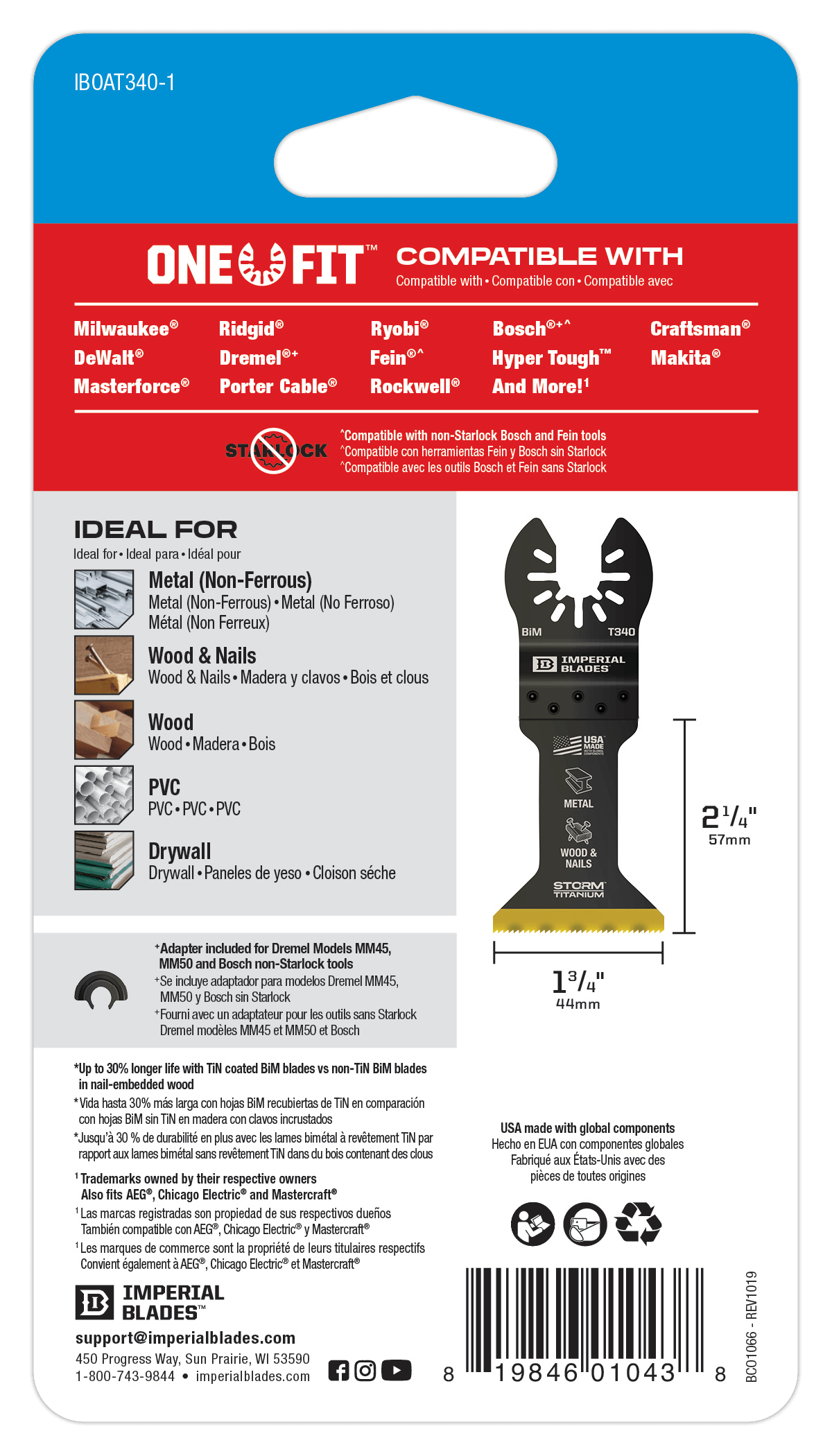 Smart ‘Nail Buster Extreme’ Metal Blade