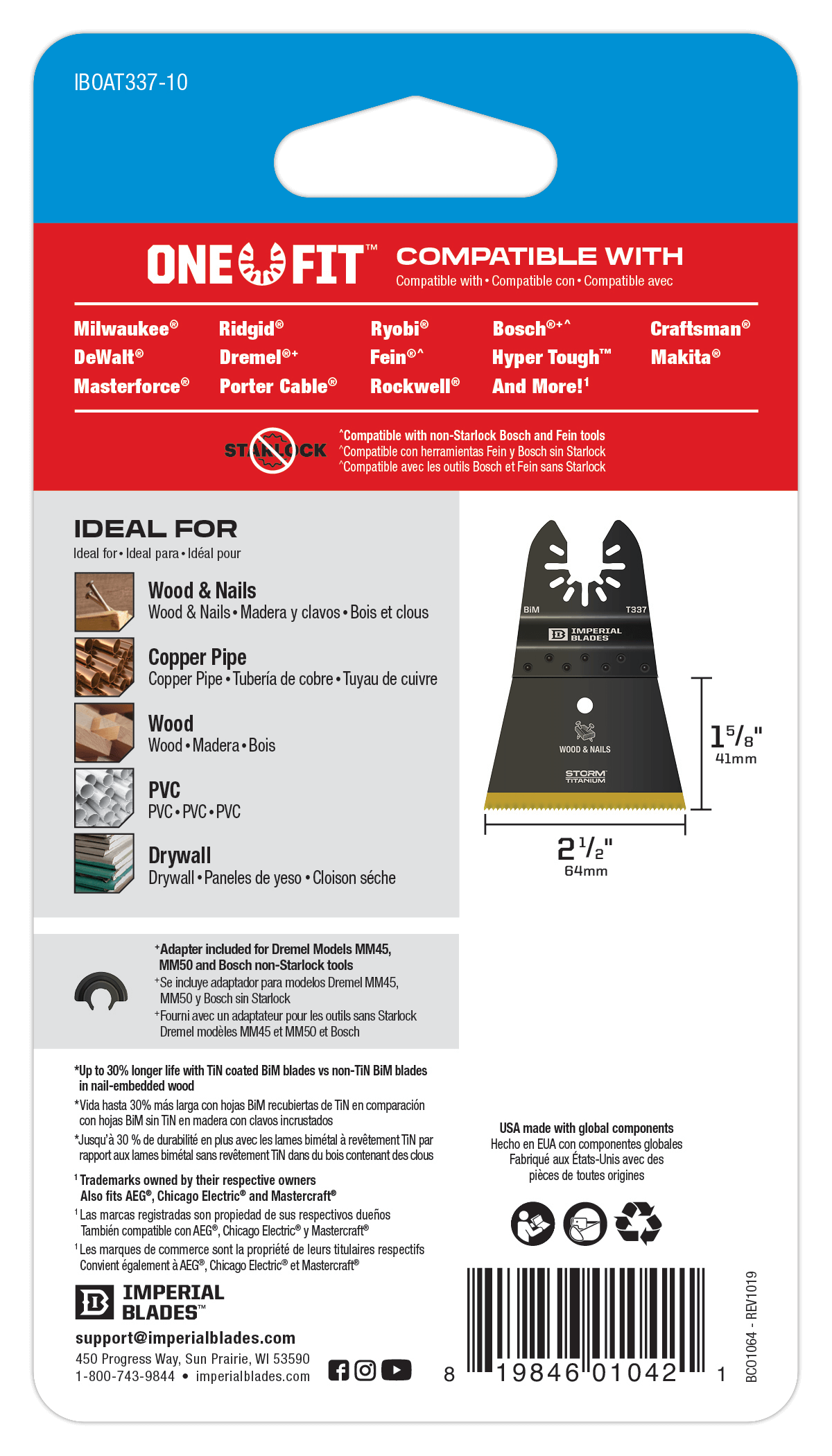 Smart 63mm Tooth Blade