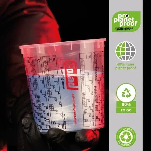 Colad Printed Mixing Cups | Accurate & Disposable Paint Mixing Cups