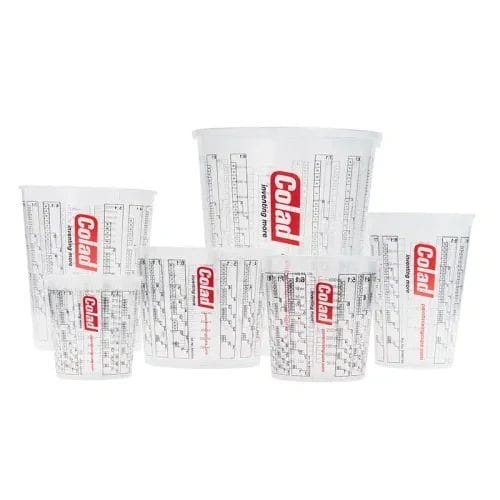 Colad Printed Mixing Cups | Accurate & Disposable Paint Mixing Cups