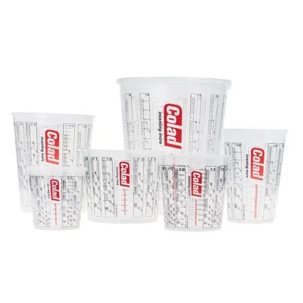 Colad Printed Mixing Cups | Accurate & Disposable Paint Mixing Cups