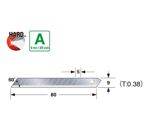 Tajima Endura Blades (9mm) Pk10