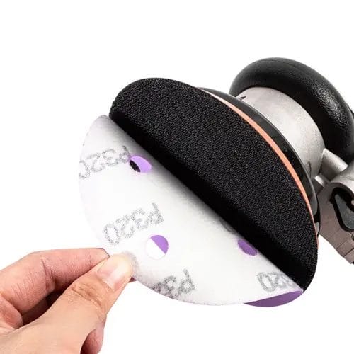 Purple Ceramic Sanding Disc 150mm 15 Hole