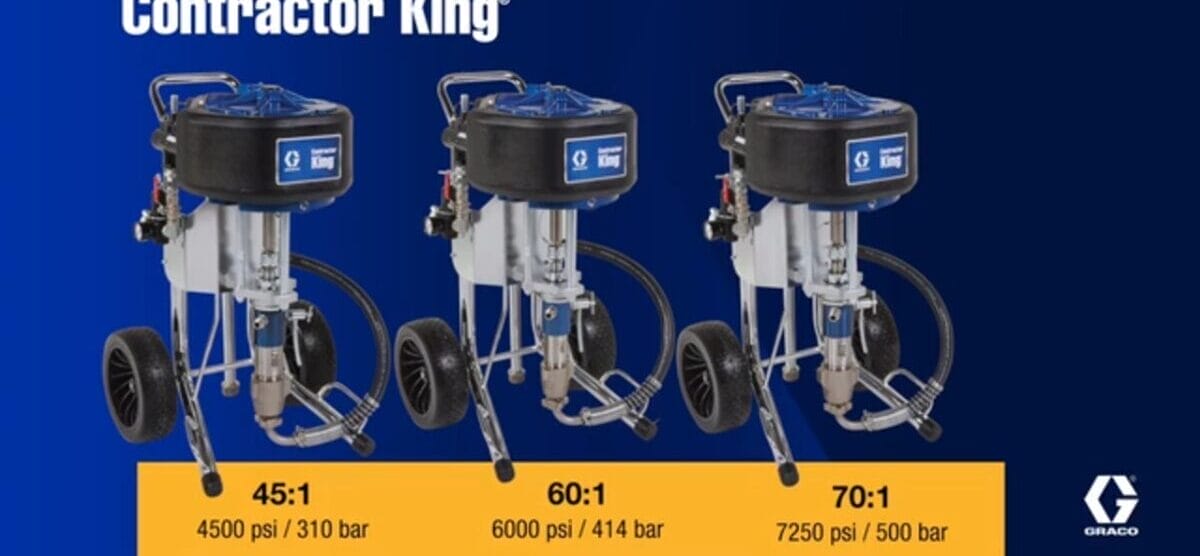 The Graco King Series Airless Sprayer: Power and Precision for Professional Applications