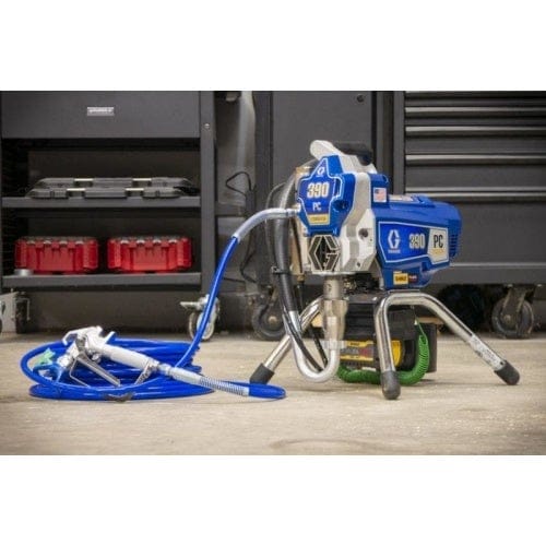 Graco 390 PC Cordless Airless Sprayer, Stand