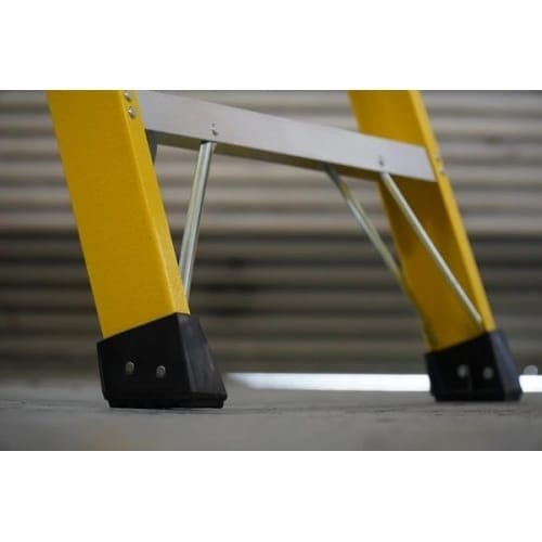 TradeLite Fibreglass Platform Ladder 150kg Rated