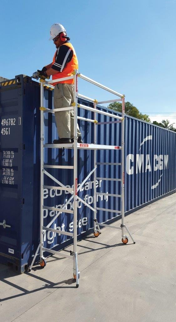 Mini Mobile Aluminium Scaffolding 1.9M Easy Access MM250