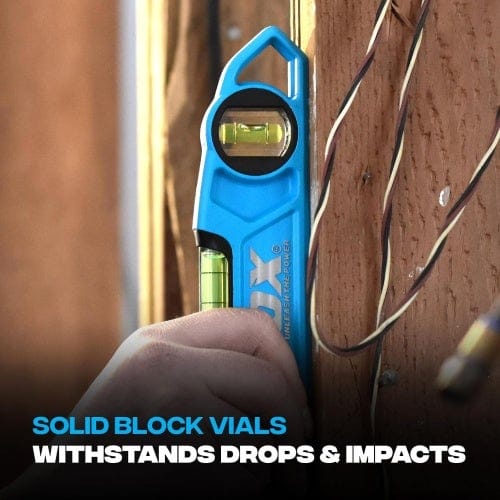 OX Tools Pro 9 inch Magnetic Torpedo Level