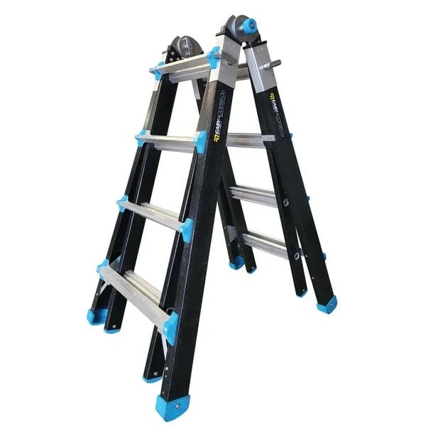 Fibreglass All-in-One Telescopic Ladder