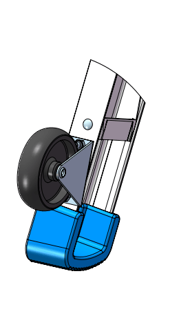 Easy Access Telescopic Platform Ladder Wheels Kit - Tradextra ...