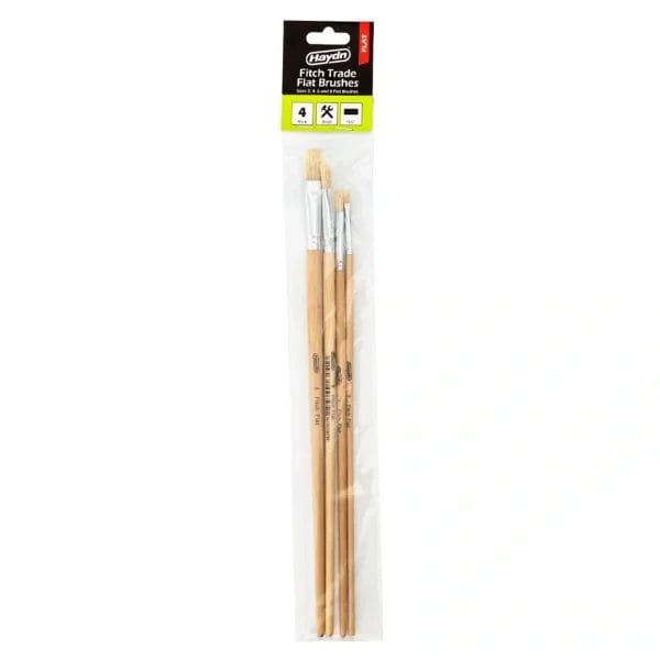 Haydn Fitch Brushes Trade Series – 4 Pack