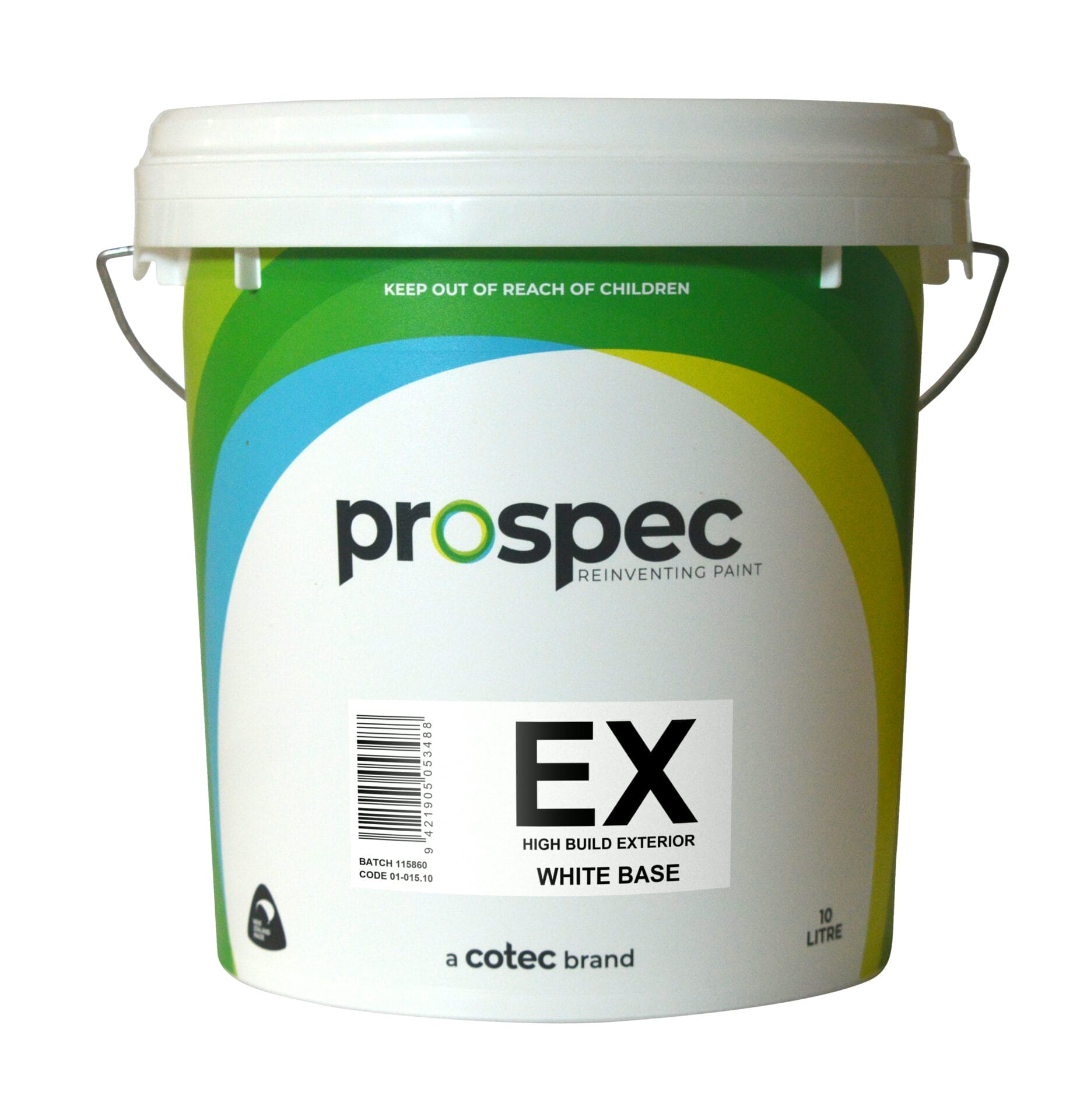 Prospec EX High Build Satin White Paint