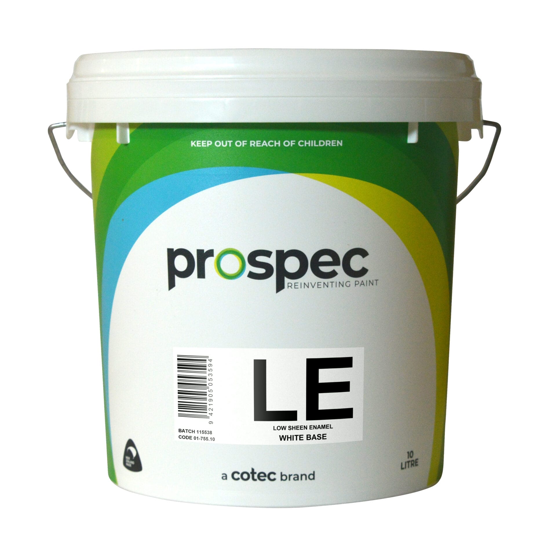 Prospec LE WB Enamel Low Sheen White Paint