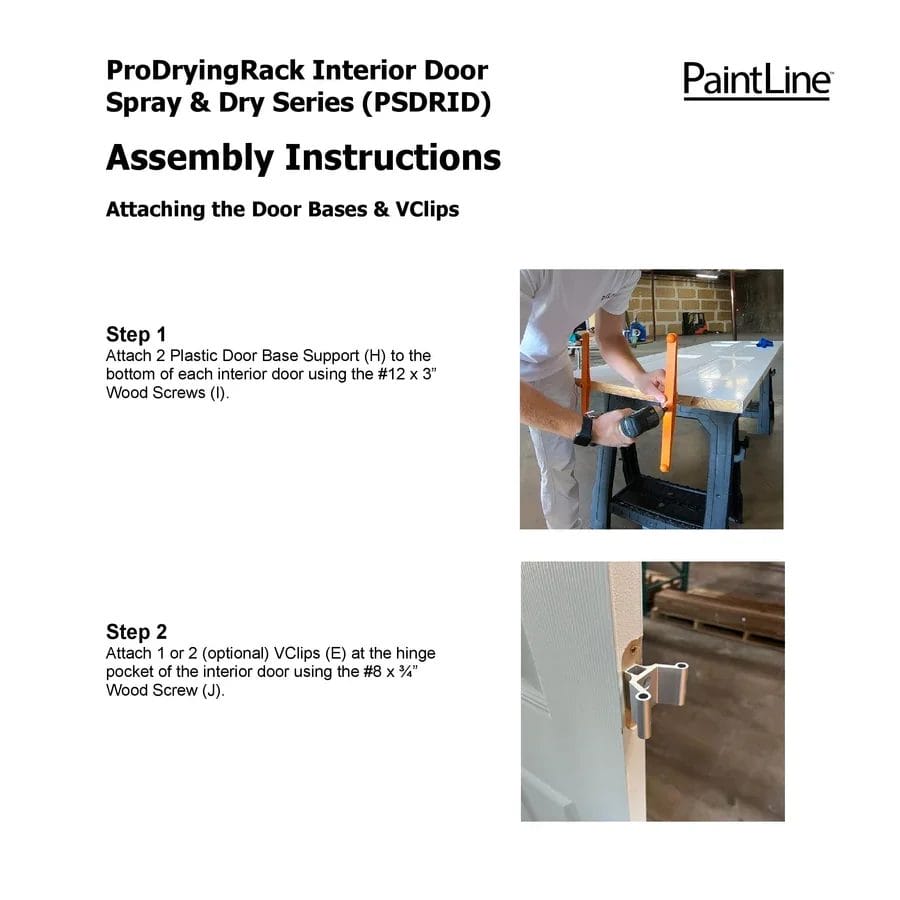 PaintLine Interior Door Spray & Dry Series