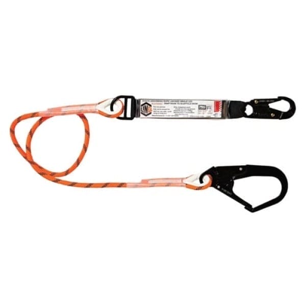 Shock Absorbing Rope Lanyard