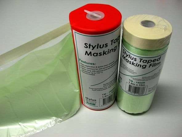 Stylus Taped Masking Film & Dispenser
