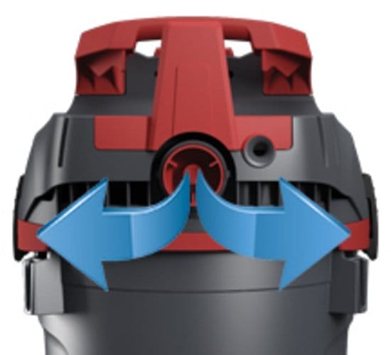 Starmix Stainless Steel Canister 35L Vacuum