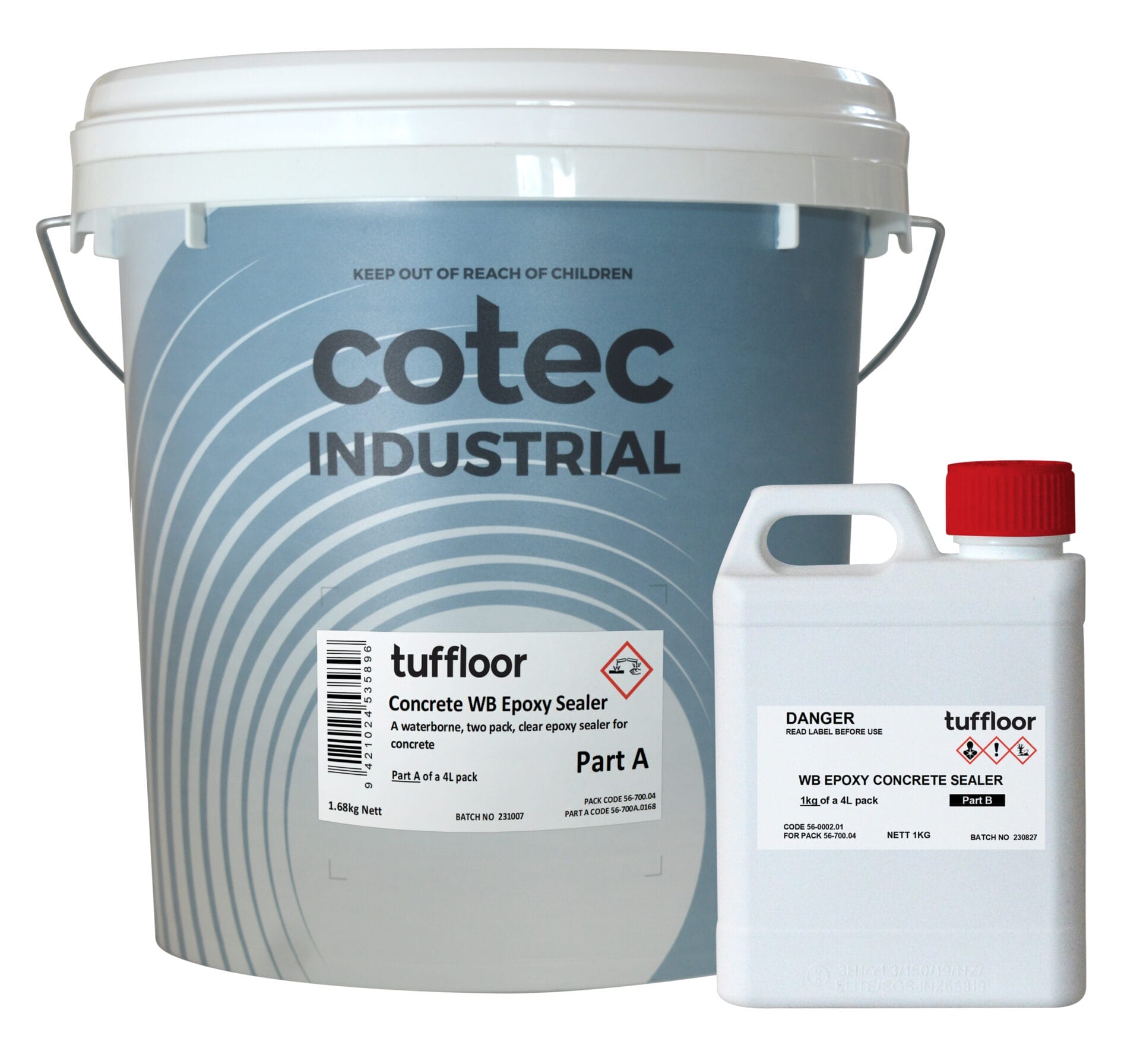 Cotec Tuffloor Concrete WB Epoxy Sealer