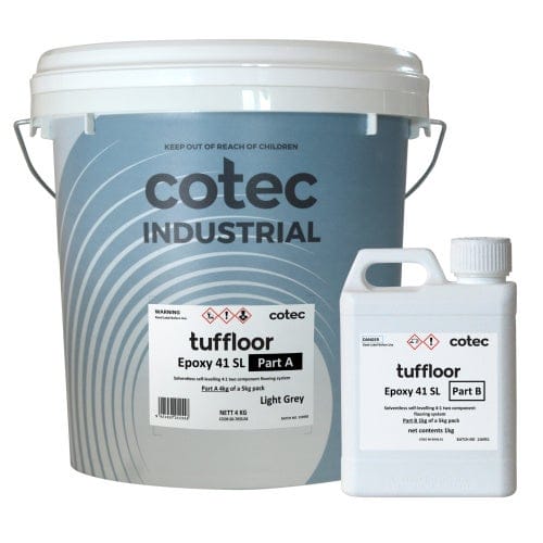 Cotec Tuffloor 41 Self-Levelling Epoxy Floor Coating