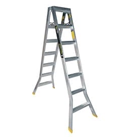Warthog Double Sided Step Ladders (0.9m – 2.7m) Standard Width