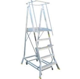 Folding Order Picker – Aluminium Wheeled Chassis