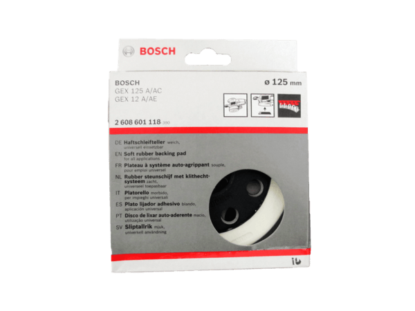 Bosch Soft Backing Pad 125mm