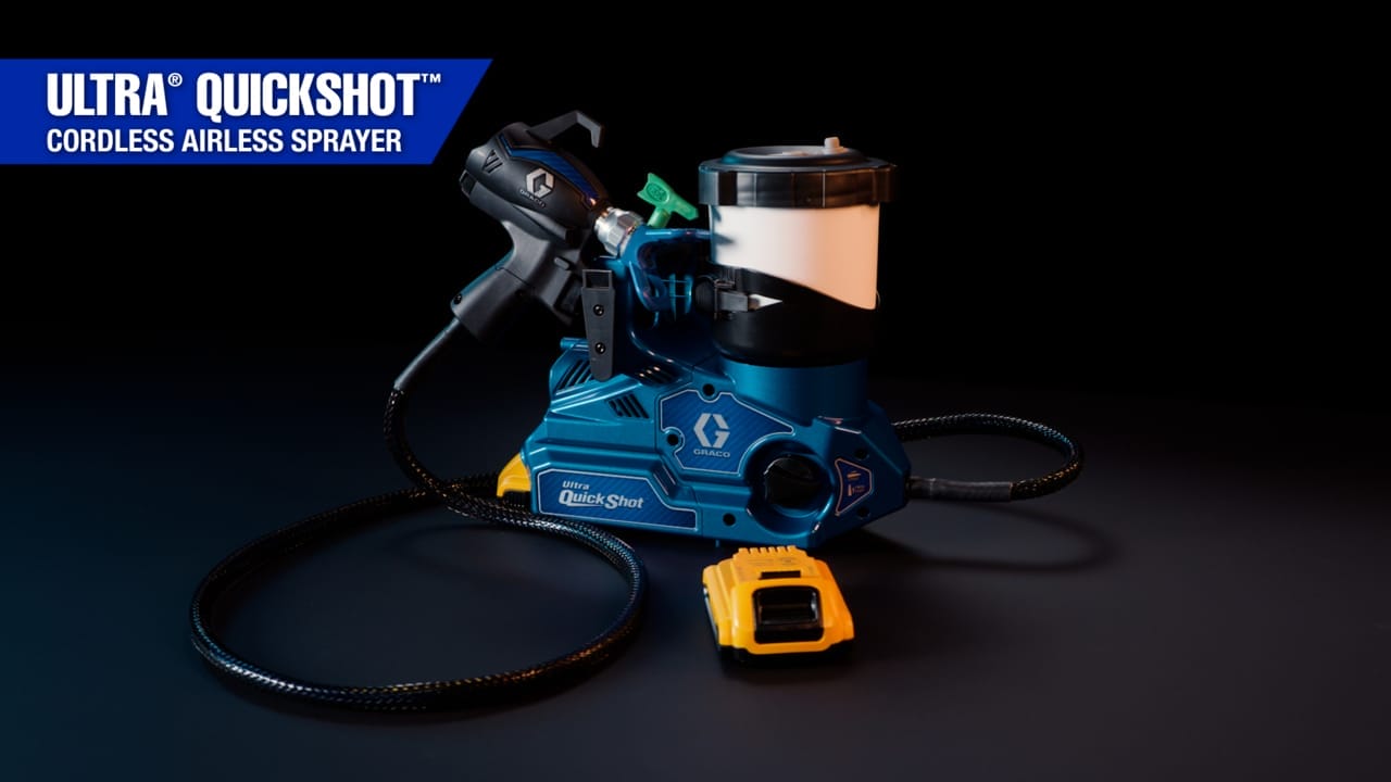 Graco Ultra Quickshot Airless Paint Sprayer - Tradextra | Painting And ...