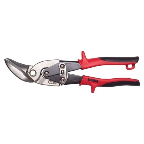 Red Left Cut Aviation Snips