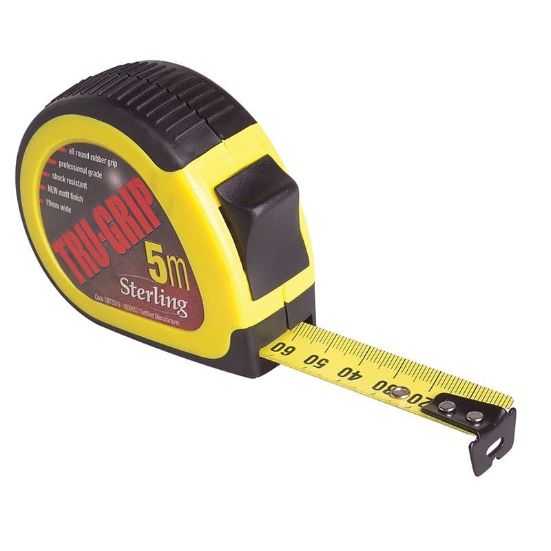 Sterling Tru-Grip Tape Measure 5m