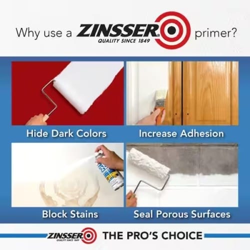 Zinsser Peel Stop White Triple Thick Interior/Exterior High Build Binding Primer