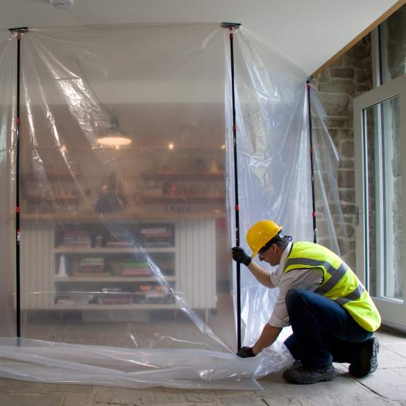 Zipwall Dust Barrier Kit Pk.4